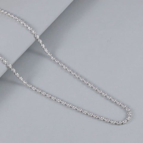 Kashvi Gleam Touch Silver Chain