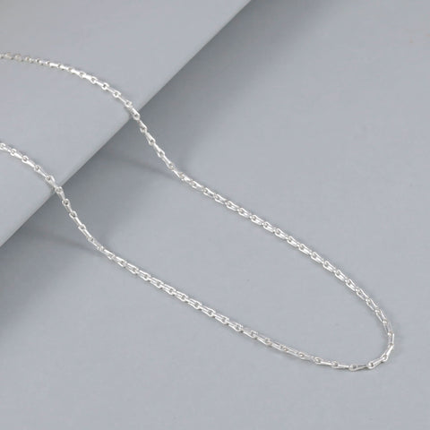Zavian Strong Grip Silver Chain For Him