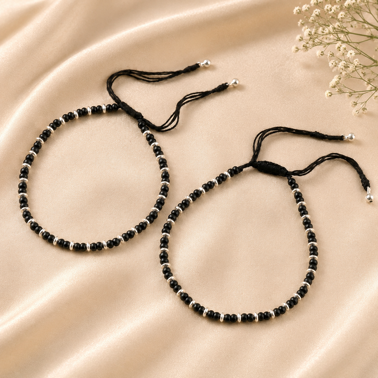 Naya Silver Anklets