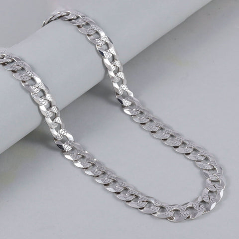 Zavian Chunky Style Silver Chain For Him