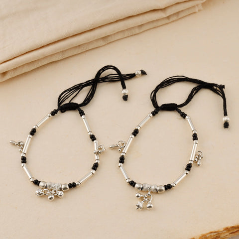Riya Silver Anklets