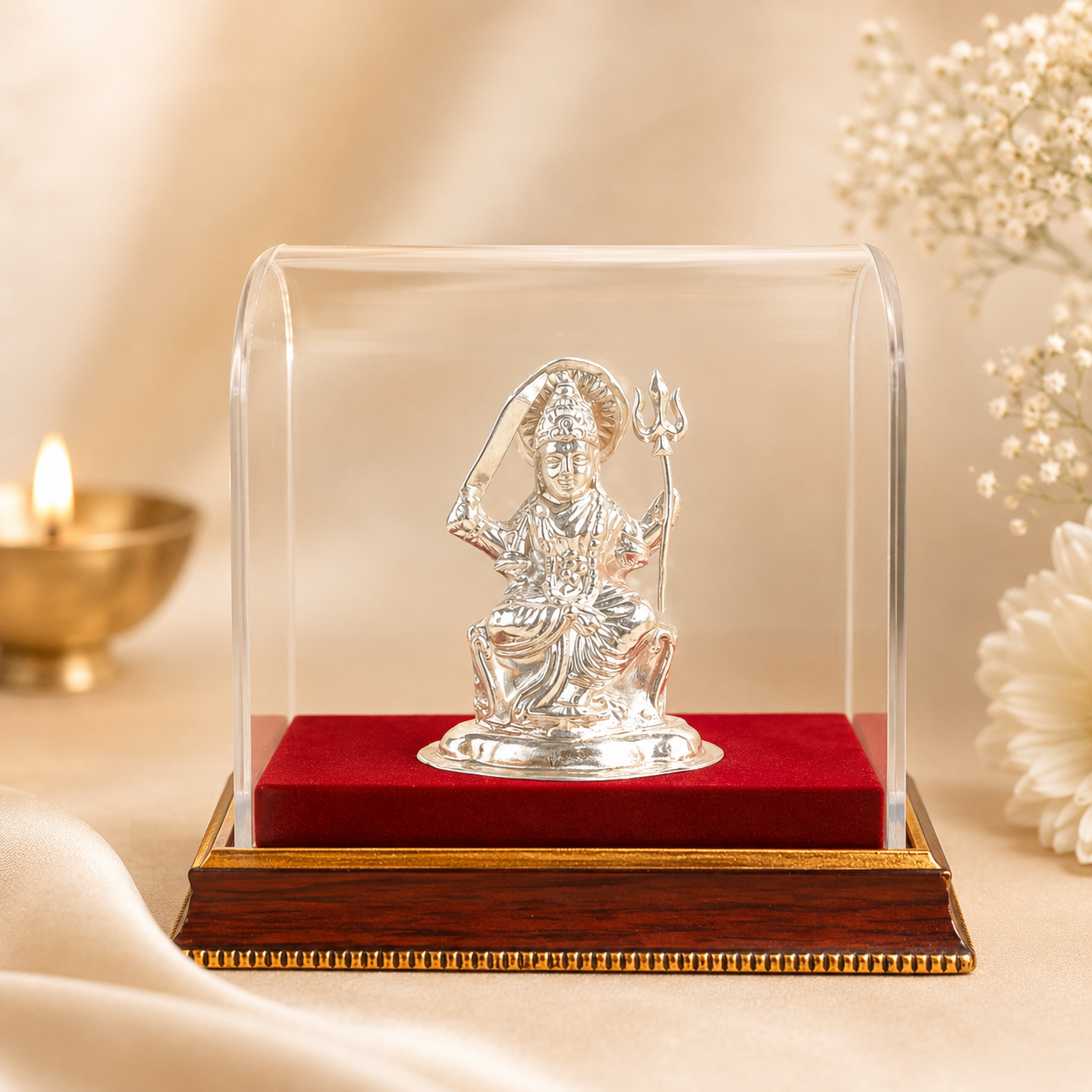 Pleasing Gauri Silver Idol