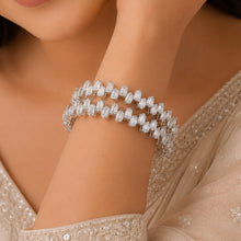 Varnika Classy Silver Bangles