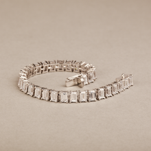 Maanvi Dazzling Silver Swarovski Bracelet