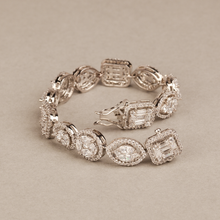 Karuna Ethereal Silver Swarovski Bracelet