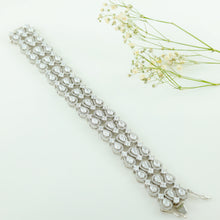 Aarya Stylish Swarovski Zirconia Silver Bracelet