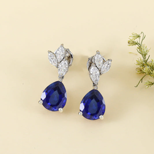 Lavika Charming Swarovski Silver Earrings