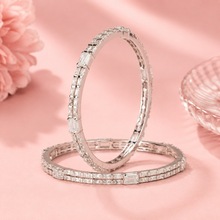 Alisa Silver Shine Bangles