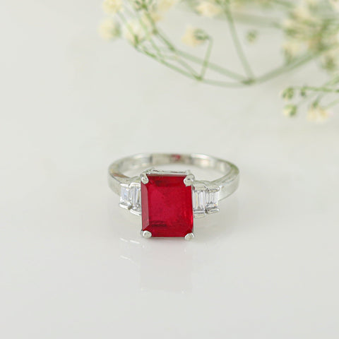 Jahanvi Pleasing Silver Ring