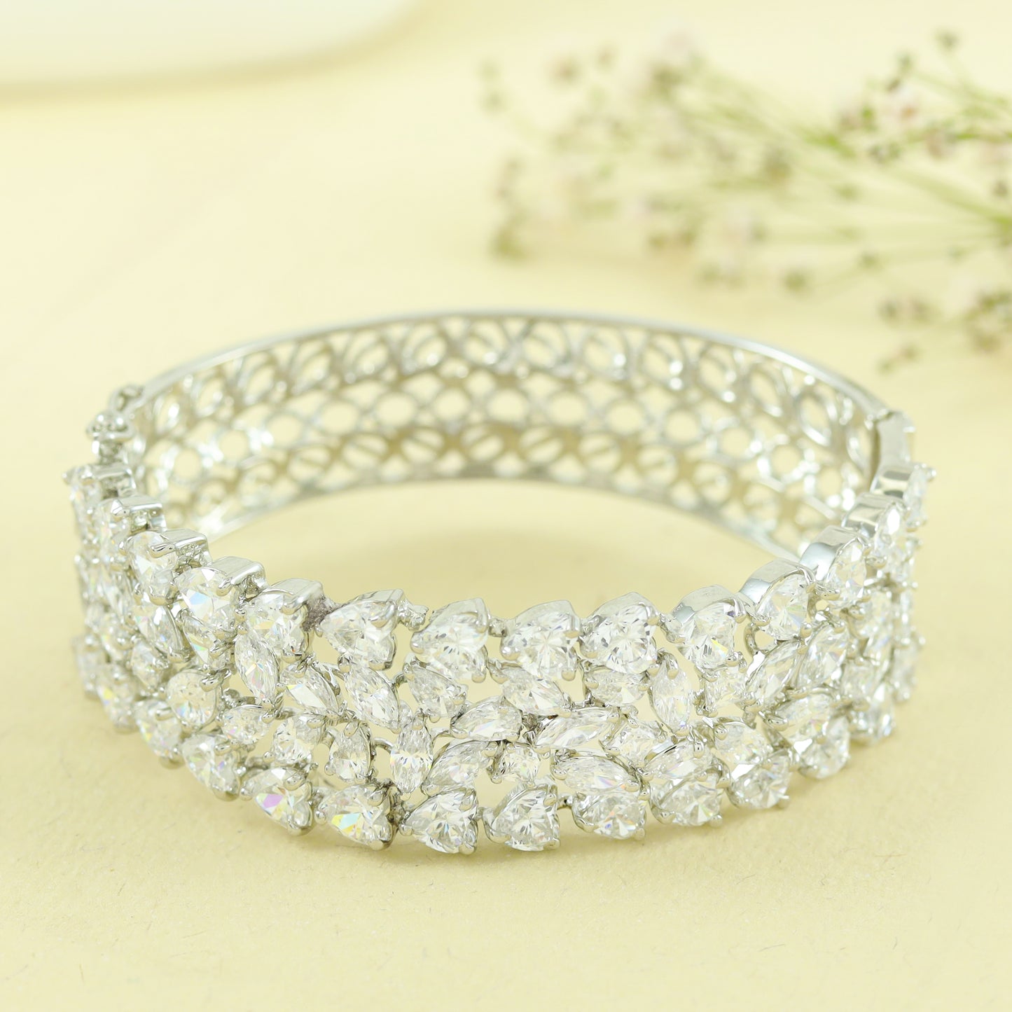 Zoya Regal Swarovski Zirconia Silver Bracelet