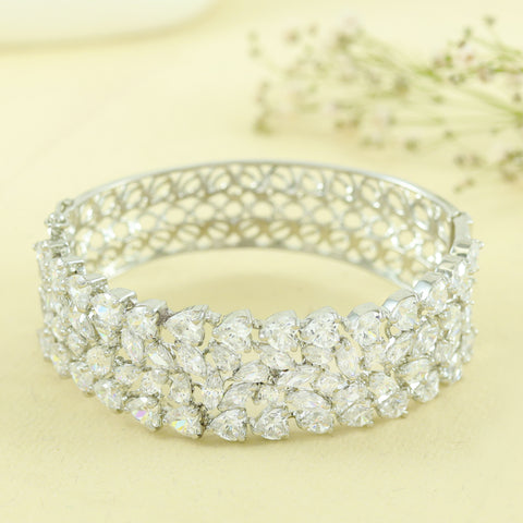 Zoya Regal Swarovski Zirconia Silver Bracelet
