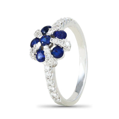 Disha Floral Diamond Ring
