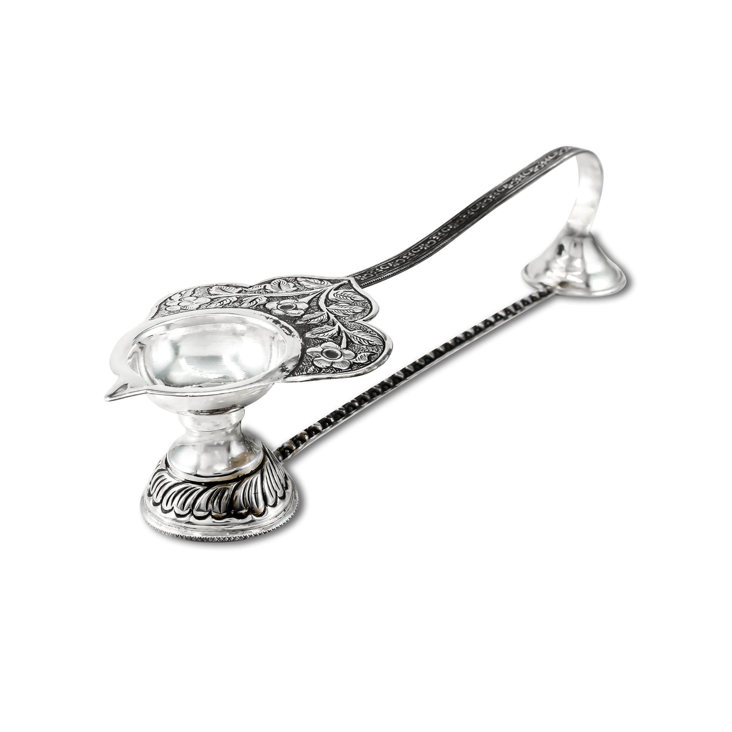 Fancy Antique Silver Jyot