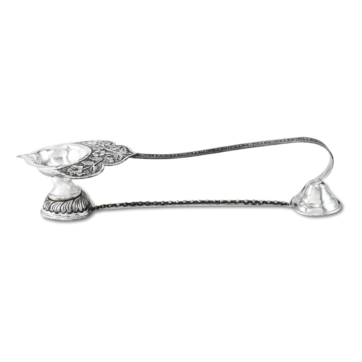 Fancy Antique Silver Jyot