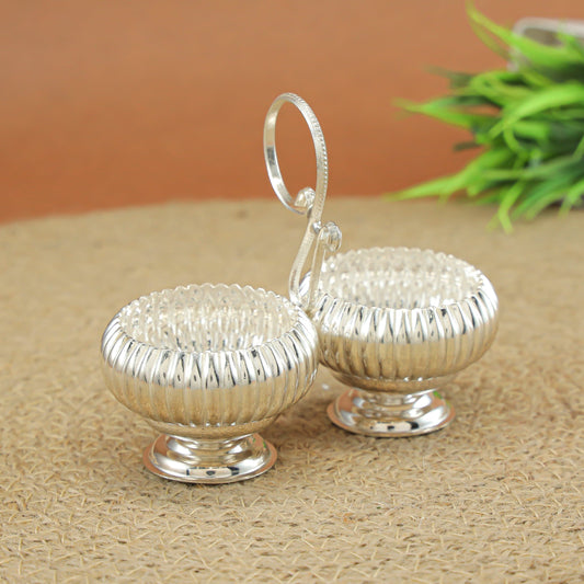 Charming Silver Multipurpose Holder