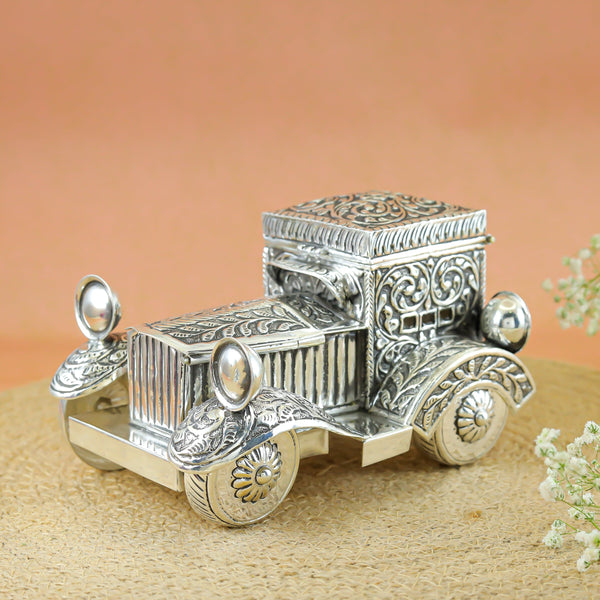 Antique Fancy Silver Car