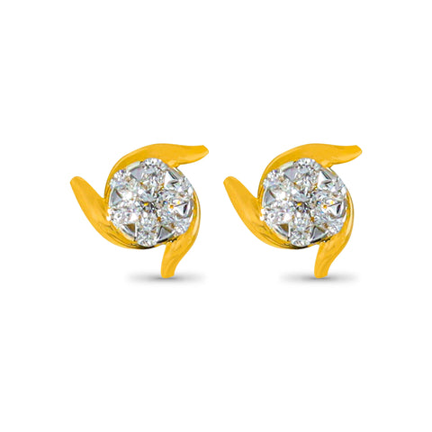 Kashish Regal Diamond Earrings