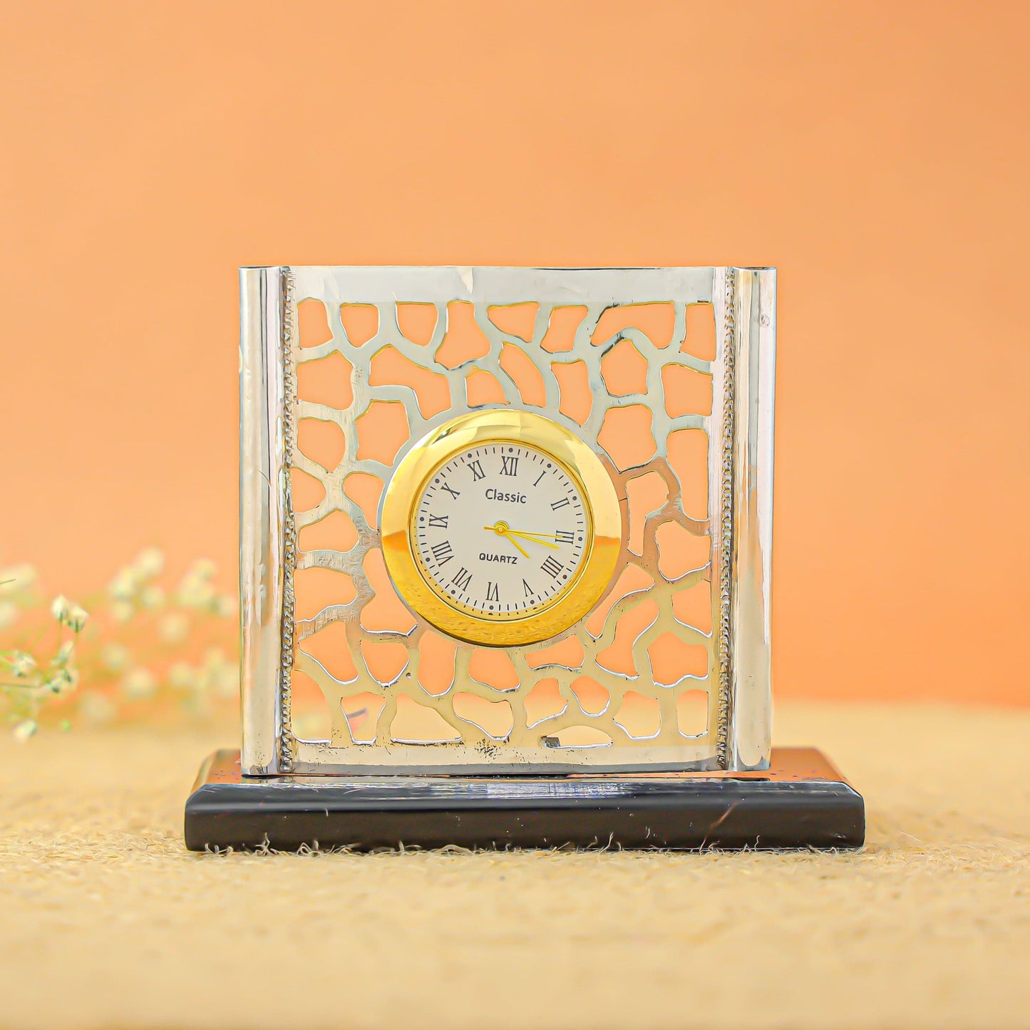 Designer Silver Table Watch – PP Jewellers