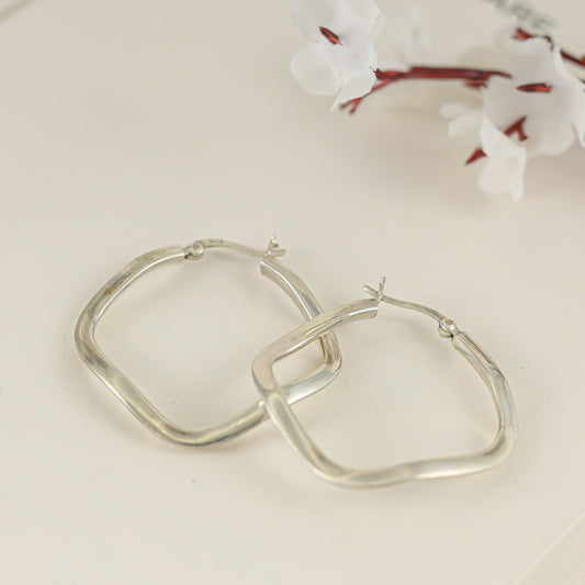 Aarna Beautiful Silver Earrings