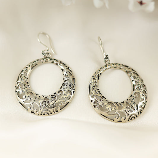 Piyani Charming Silver Earrings