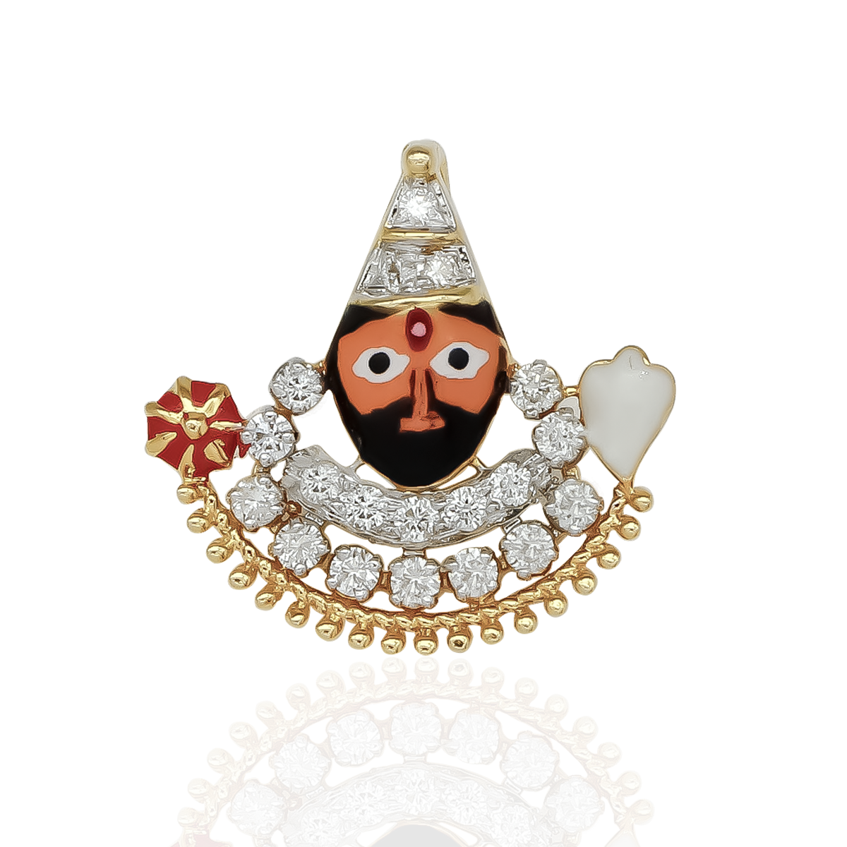 Shree Nareshaya Gold Diamond Pendant