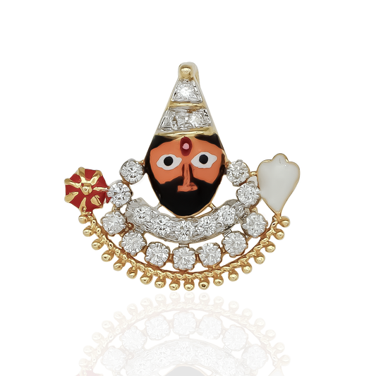 Shree Nareshaya Gold Diamond Pendant