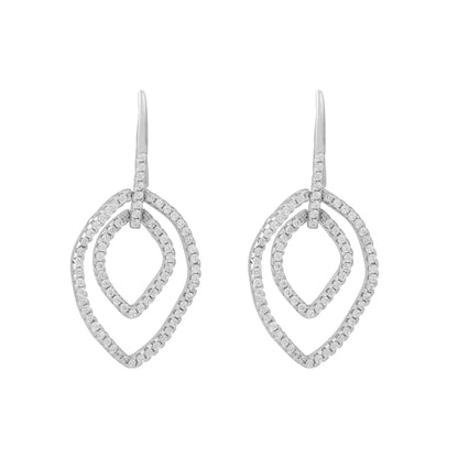 Ralika Dreamy CZ Silver Earrings