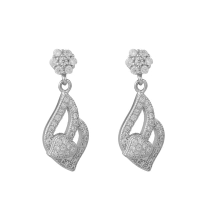 Ranmika Delicate CZ Silver Earrings