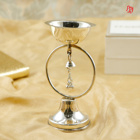 Charming Silver Diya