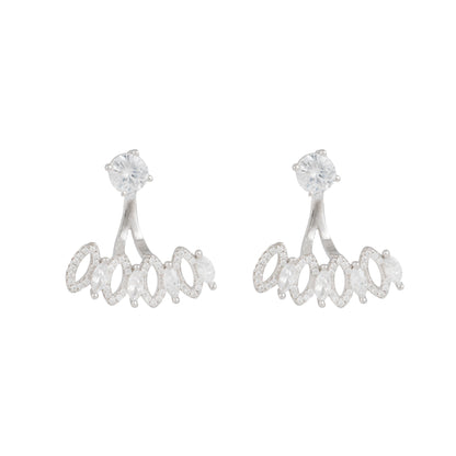 Adweta Elegant Silver Earrings