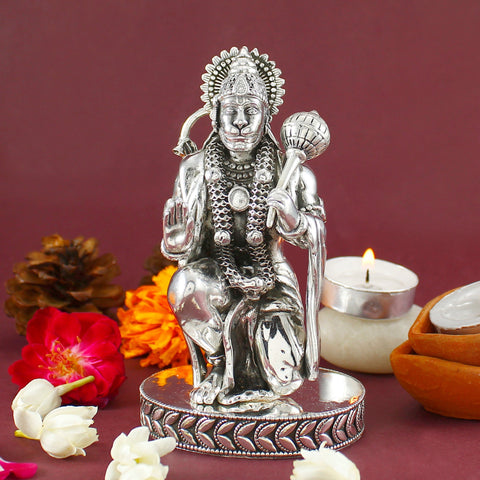 Classy Mahabala Silver Idol
