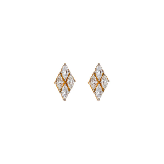Jipla Dazzling Diamond Earrings