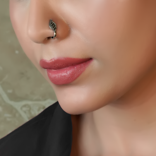 Yamini Clip- On Silver Nose Pin