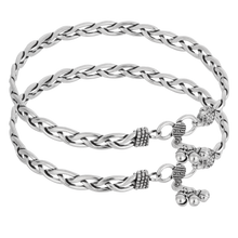 Kiara Elegant Sterling Silver Anklets