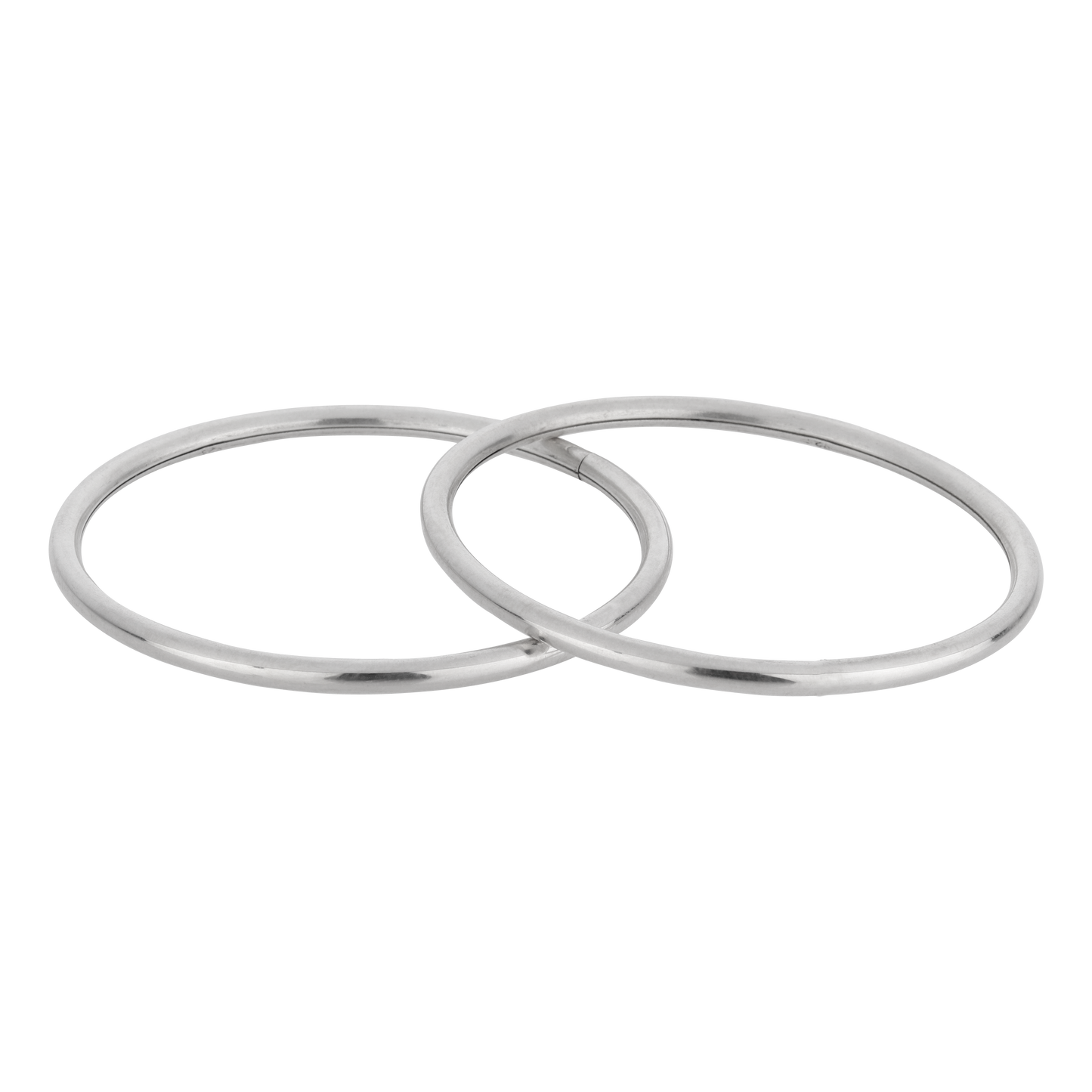 Zorrina Classic Silver Bangle Set