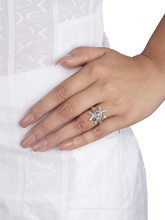 Chic Tortoise Silver Ring