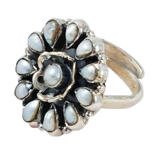 Parinita Pearls Silver Ring