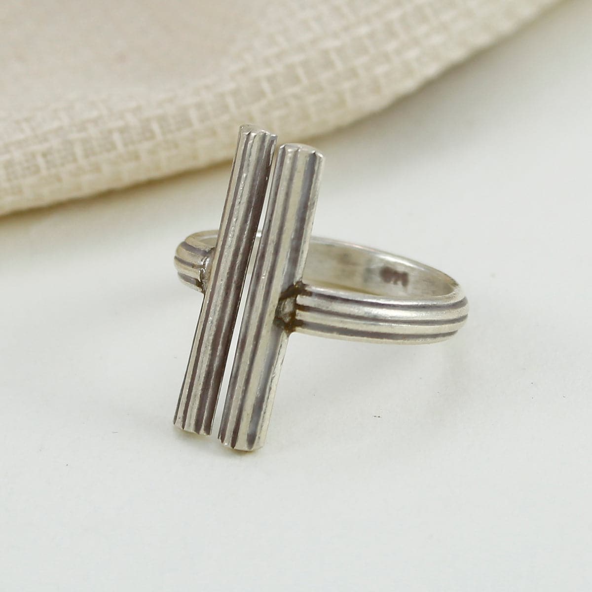 Risha Imposing Sterling Silver Ring