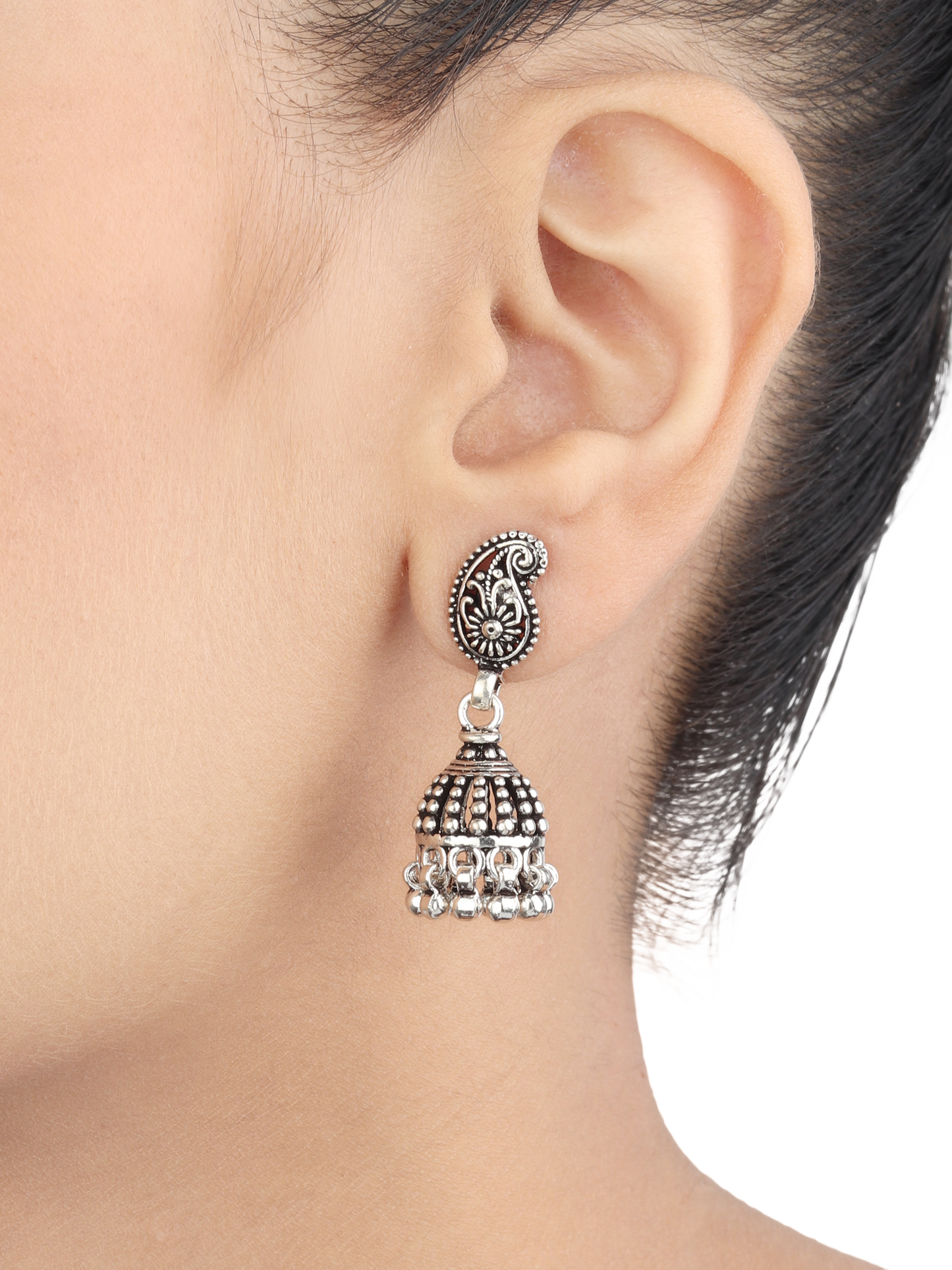 Classy Sterling Silver Earrings