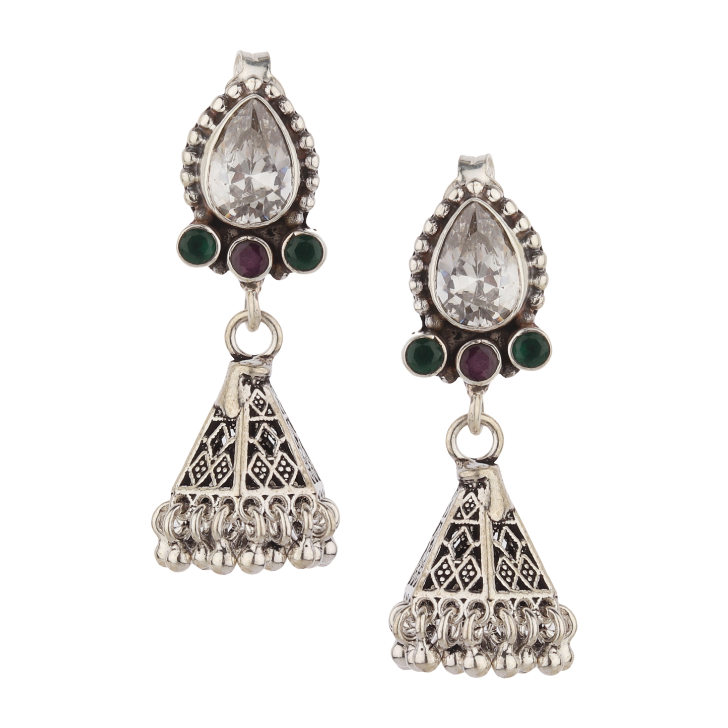 Ayisha Sterling Silver Earrings