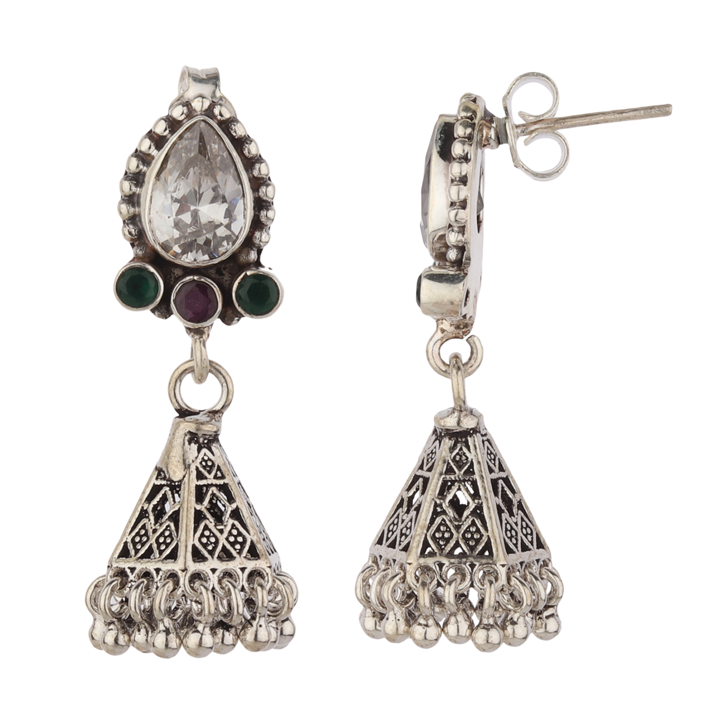 Ayisha Sterling Silver Earrings