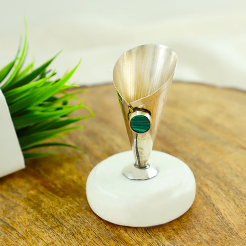 Fancy Silver Flower Pot