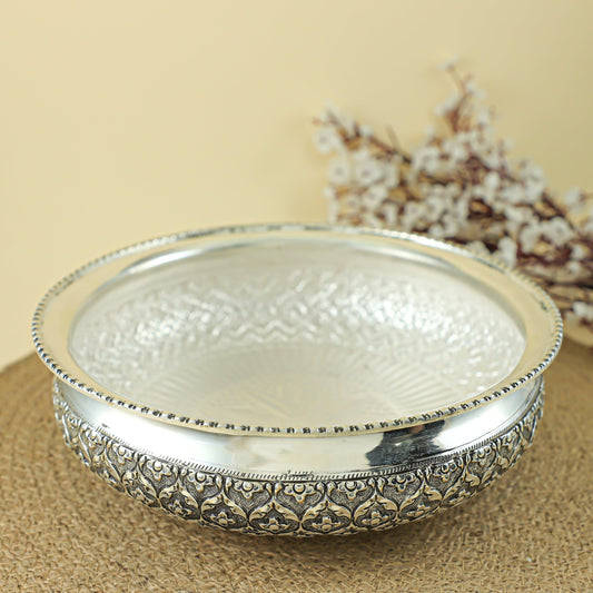 Fancy Silver Bowl