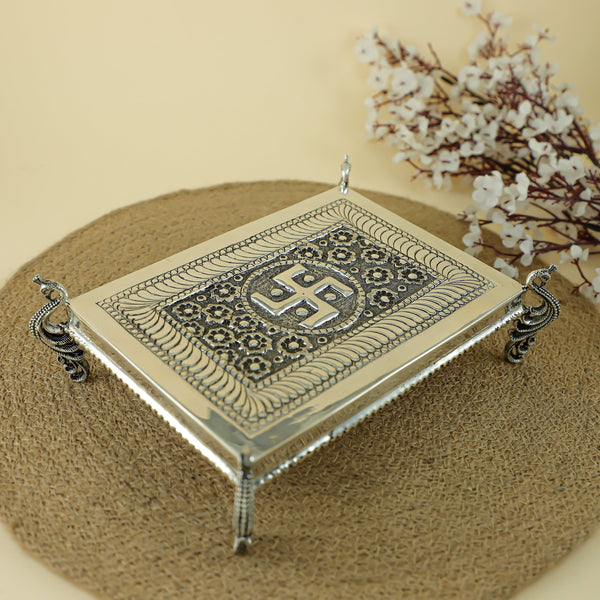 Traditional Silver Chowki