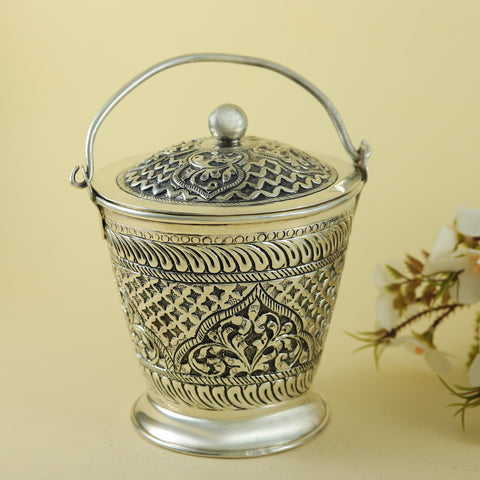 Antique Silver Bucket