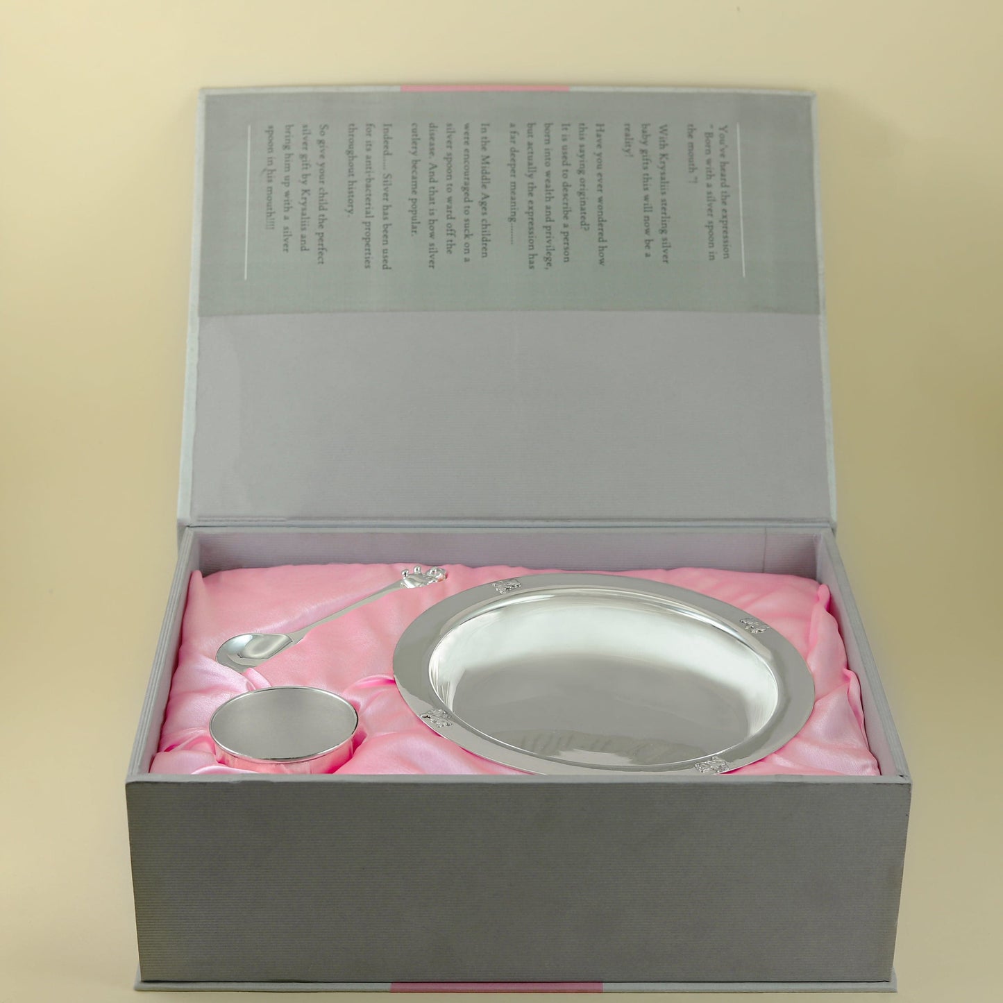 Lovely Silver Baby Gift Set