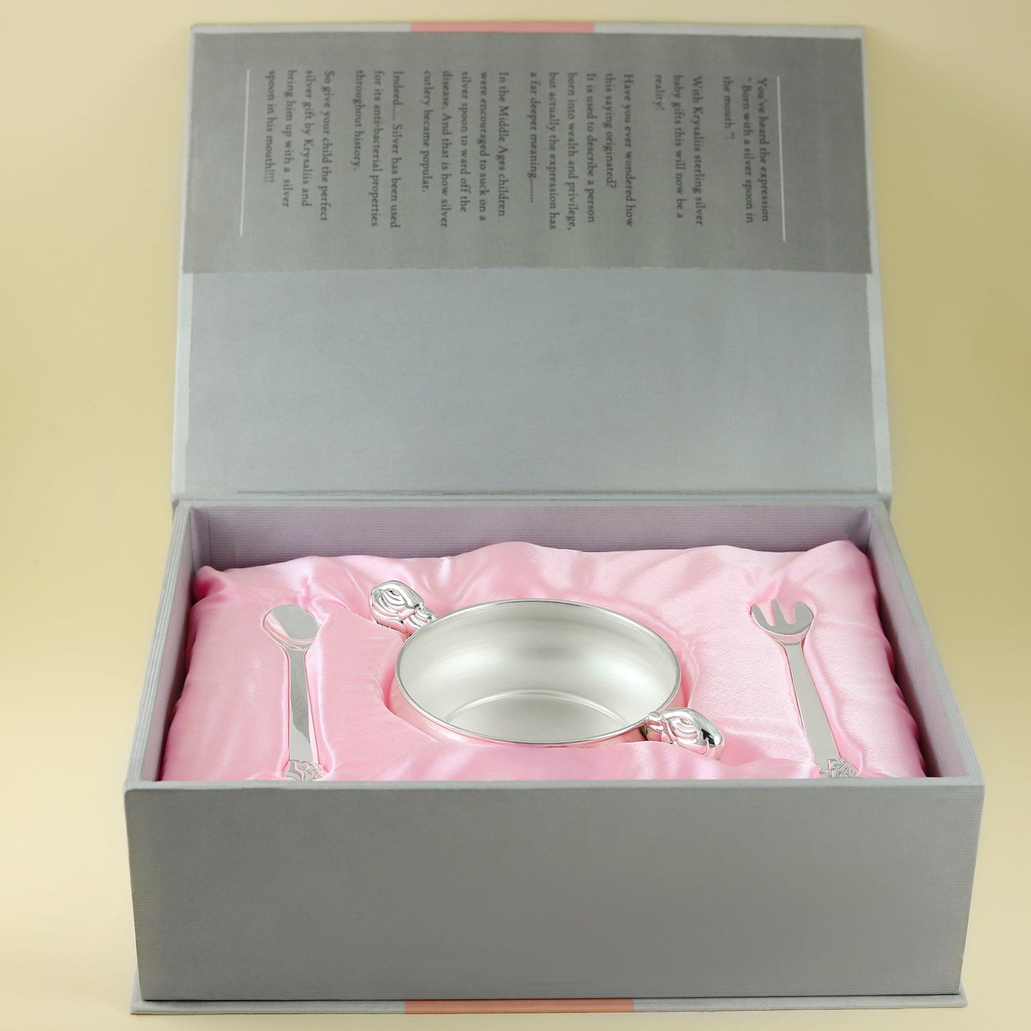 Fancy Silver Baby Gift Set