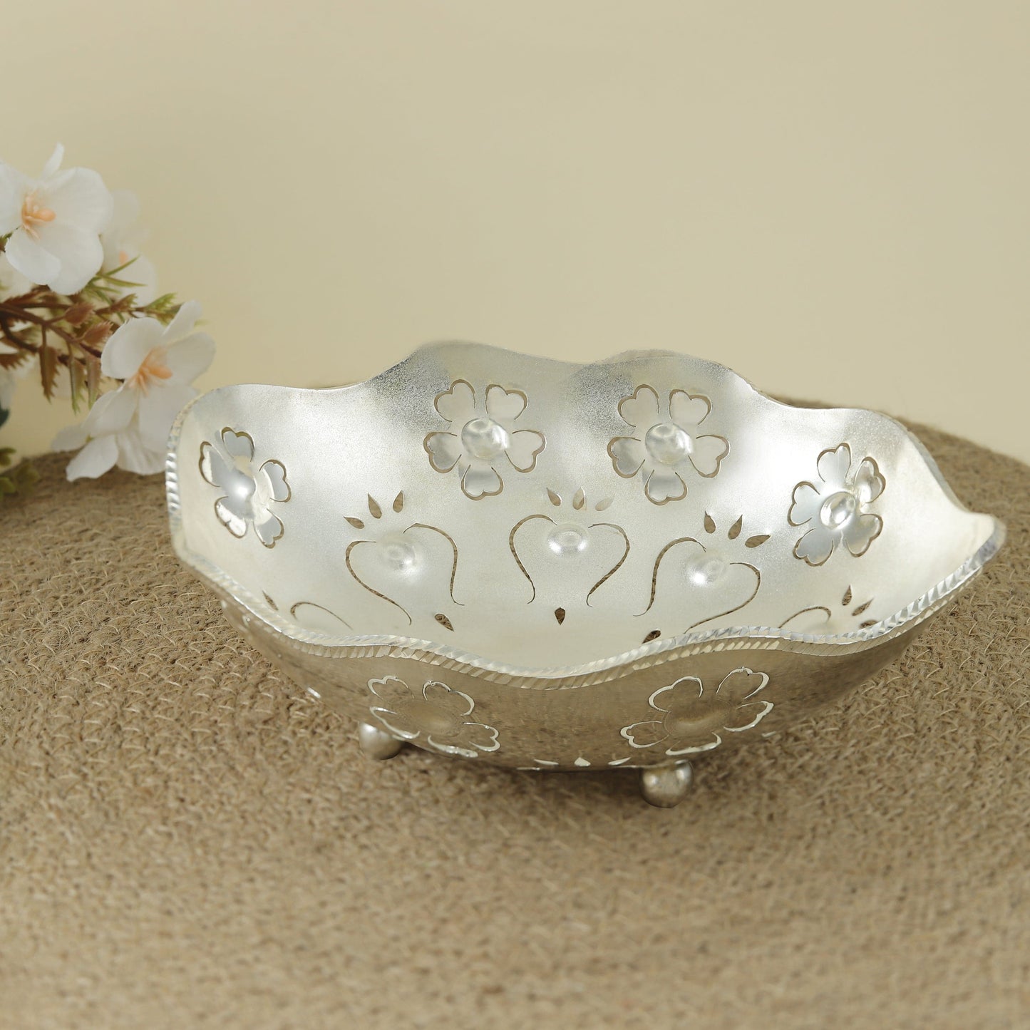 Elise Classy Silver Bowl