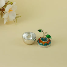 Imposing Silver Sindur Box