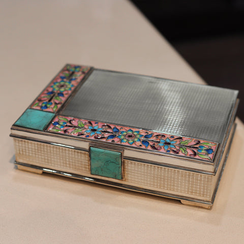Colorful Silver Box